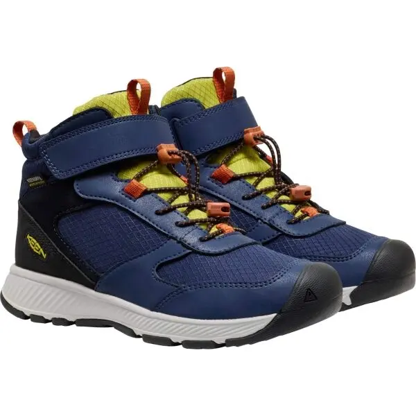 Keen Keen SKUA MID WP Детски туристически обувки, тъмносин, размер 34