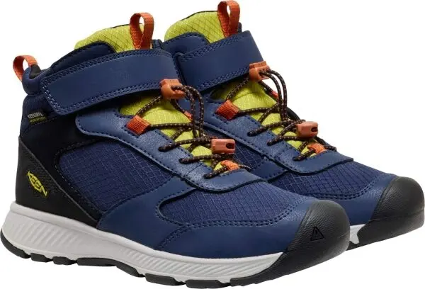 Keen Keen SKUA MID WP Детски туристически обувки, тъмносин, размер 38