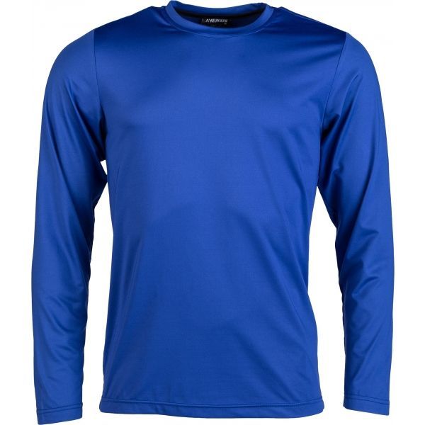 Kensis Kensis GUNAR Тениска с дълъг ръкав за момчета, синьо, размер