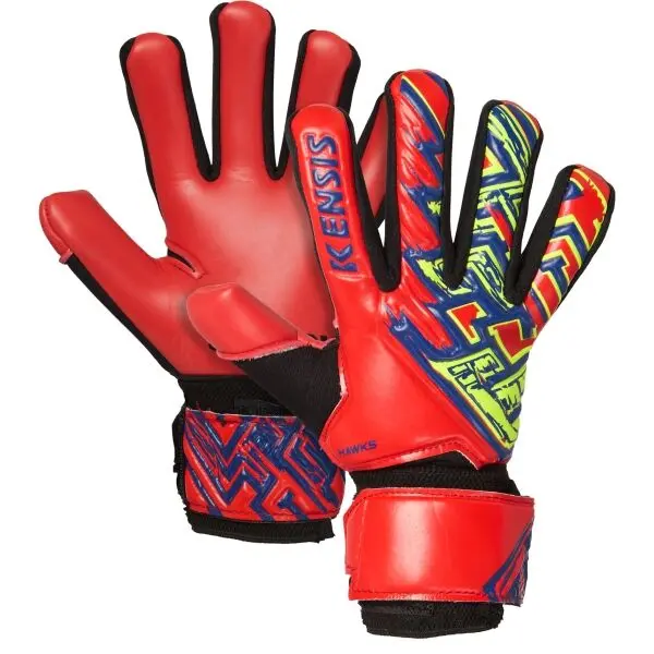 Kensis Kensis HAWKS YOUTH Юношески вратарски  ръкавици, червено, размер