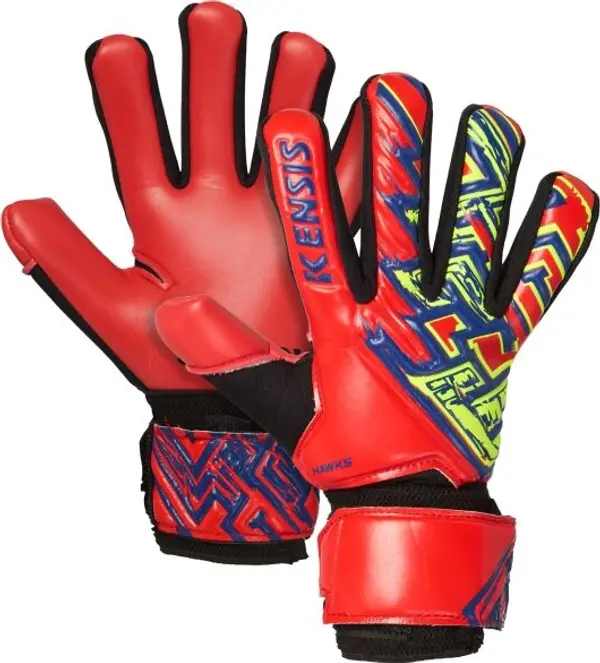 Kensis Kensis HAWKS YOUTH Юношески вратарски  ръкавици, червено, размер