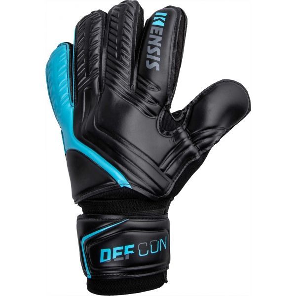 Kensis Kensis DEF CON Вратарски ръкавици за футбол, черно, размер 10