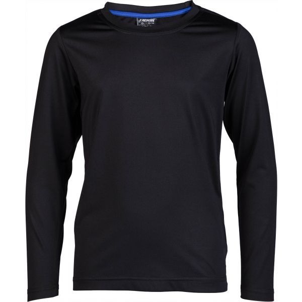 Kensis Kensis GUNAR Тениска с дълъг ръкав за момчета, черно, размер 152-158