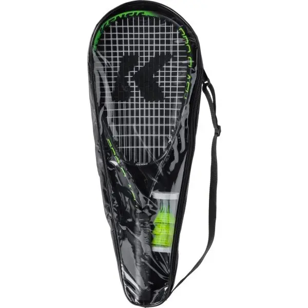 Kensis Kensis PRO FLASH Комплект за скоростна игра на бадминтон от 2 човека, черно, размер