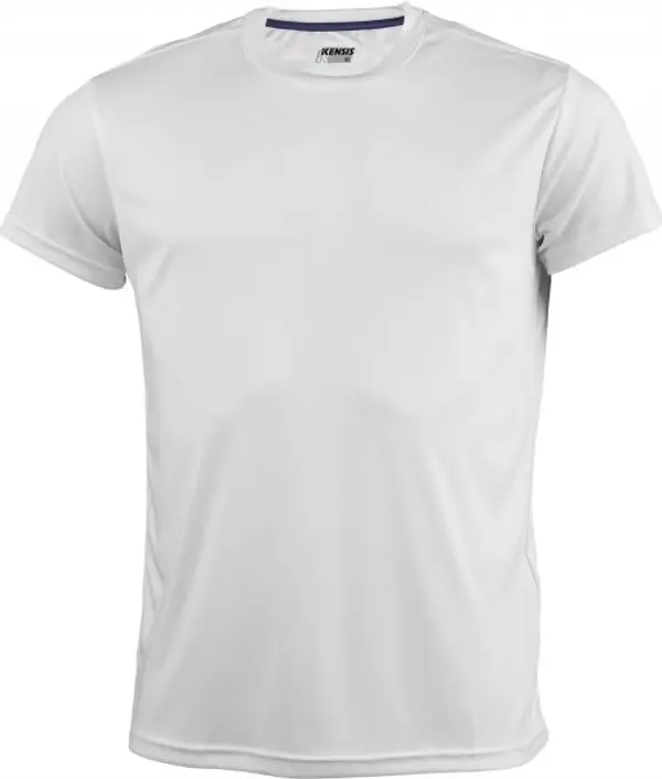 Kensis Kensis REDUS GREEN Мъжки спортна тениска, бяло, размер XXL