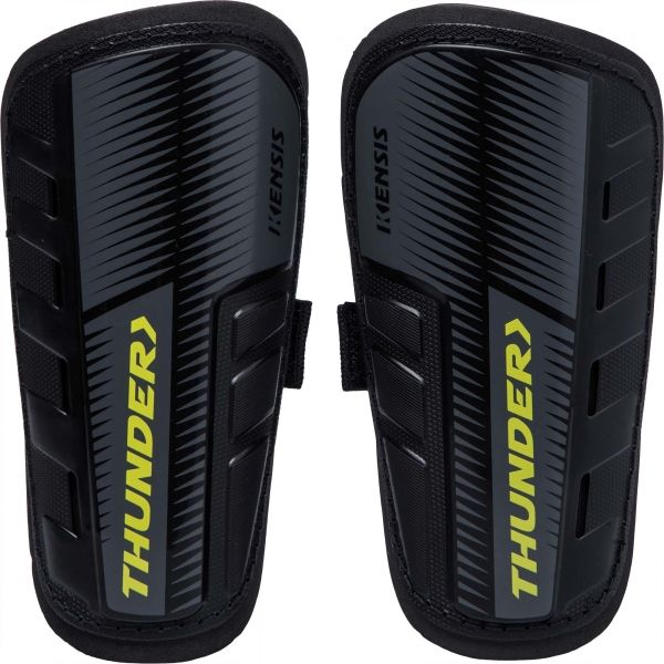 Kensis Kensis THUNDER Футболни протектори, черно, размер