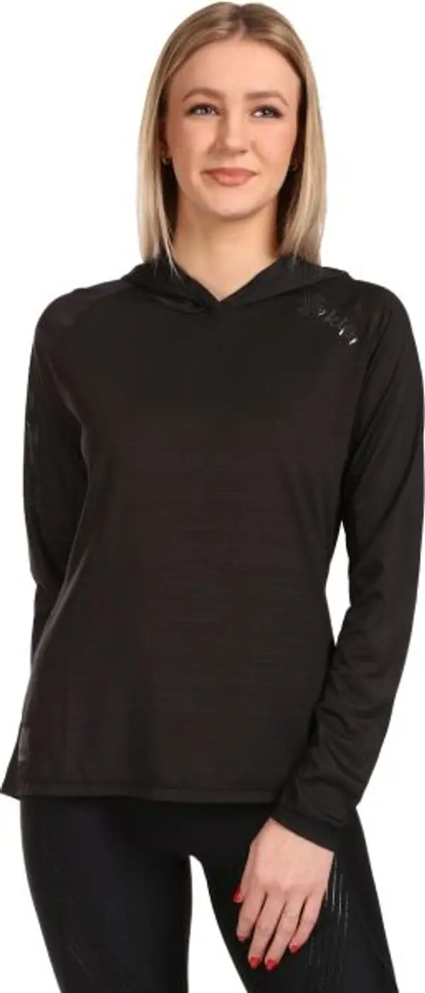 KILPI KILPI AILEEN Дамски спортен суичър за бягане, черно, размер