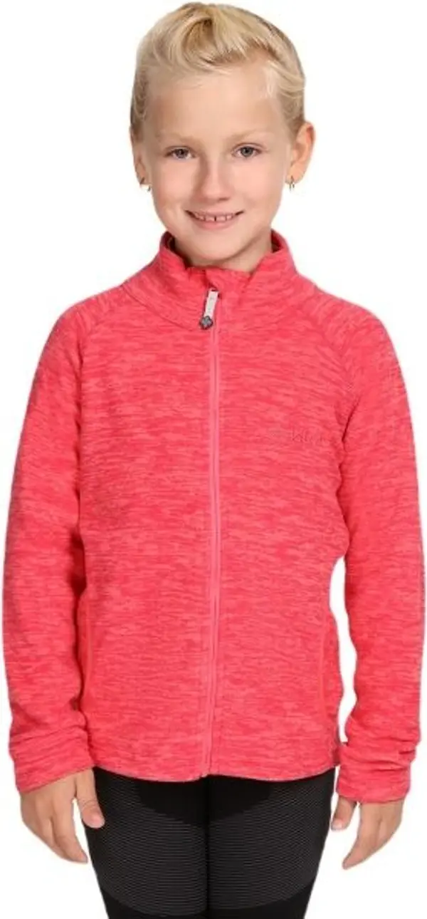 KILPI KILPI АЛАКАНТ Детска флийсова блуза, розово, размер