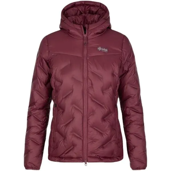 KILPI KILPI ALBERTA Дамско пухено яке, винен, размер