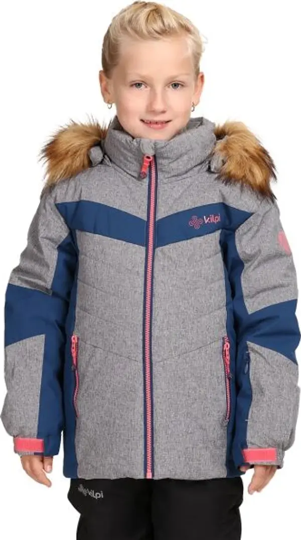 KILPI KILPI АЛИСИЯ Детско ски яке, сиво, размер