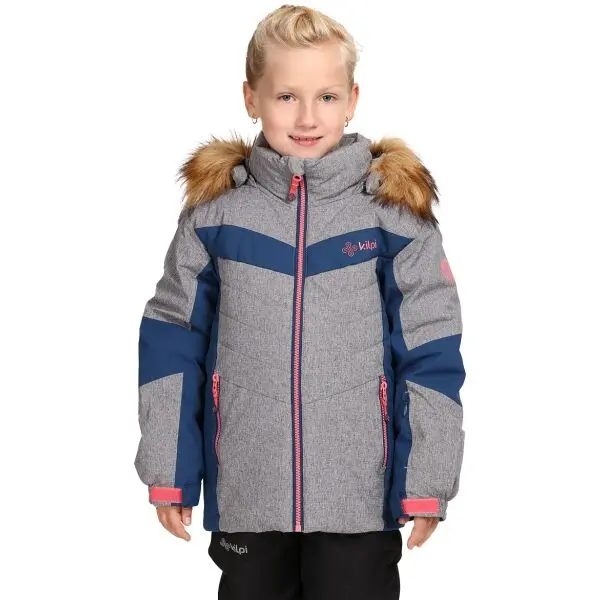 KILPI KILPI АЛИСИЯ Детско ски яке, сиво, размер