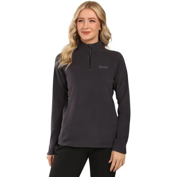 KILPI KILPI ALMERI Дамска флийсова блуза, черно, размер