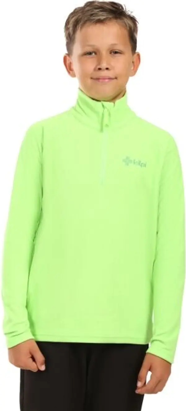 KILPI KILPI ALMERI Детски флийс суичър, светло-зелено, размер