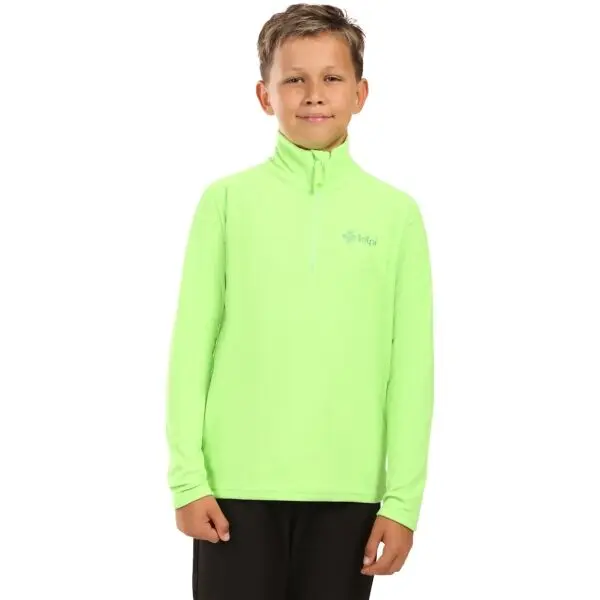 KILPI KILPI ALMERI Детски флийс суичър, светло-зелено, размер