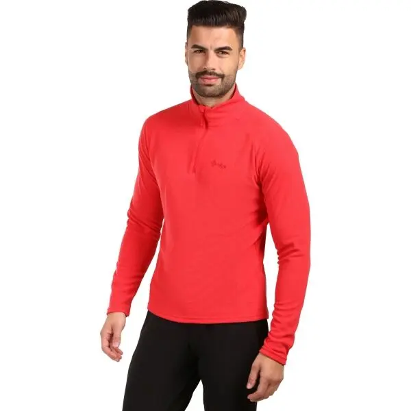 KILPI KILPI ALMERI Мъжки флийс суитшърт, червено, размер XXXL