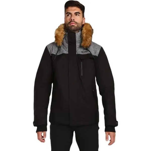 KILPI KILPI ALPHA Мъжко зимно яке, черно, размер