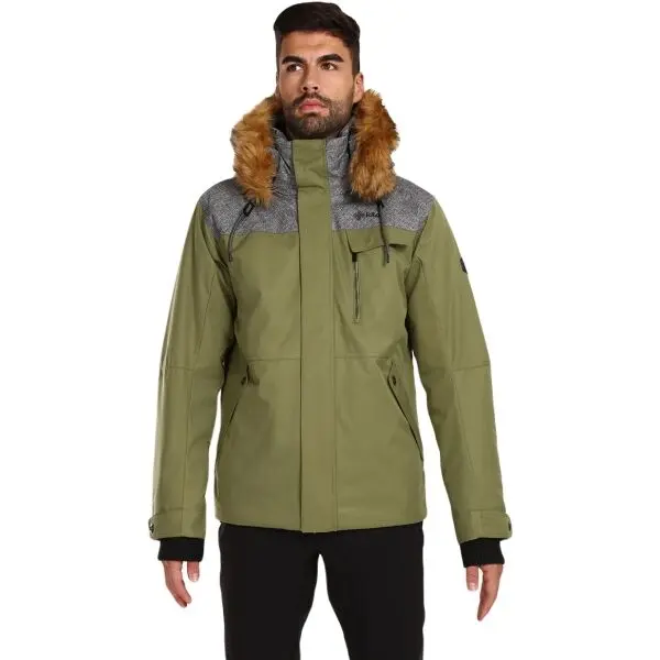 KILPI KILPI ALPHA Мъжко зимно яке, khaki, размер