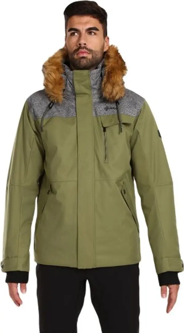 KILPI KILPI ALPHA Мъжко зимно яке, khaki, размер