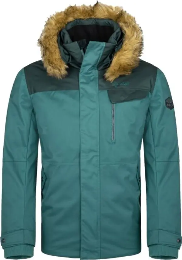 KILPI KILPI ALPHA Мъжко зимно яке, тъмнозелено, размер