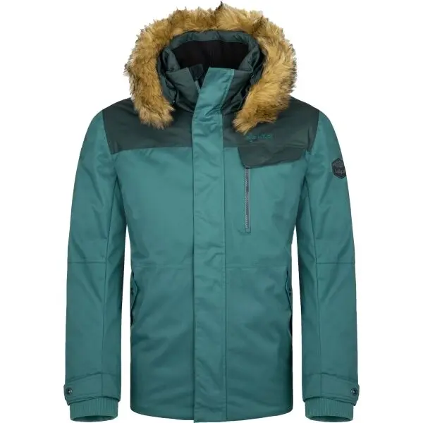 KILPI KILPI ALPHA Мъжко зимно яке, тъмнозелено, размер XXXL