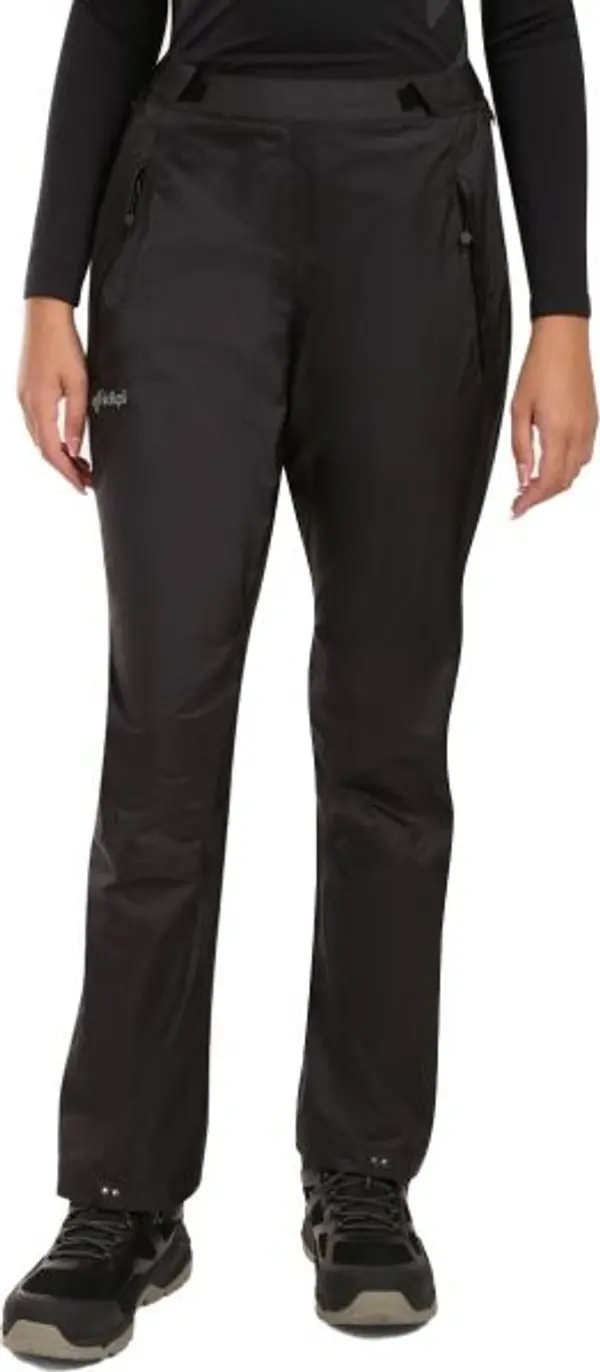 KILPI KILPI ALPIN Дамски непромокаеми hardshell панталони, черно, размер
