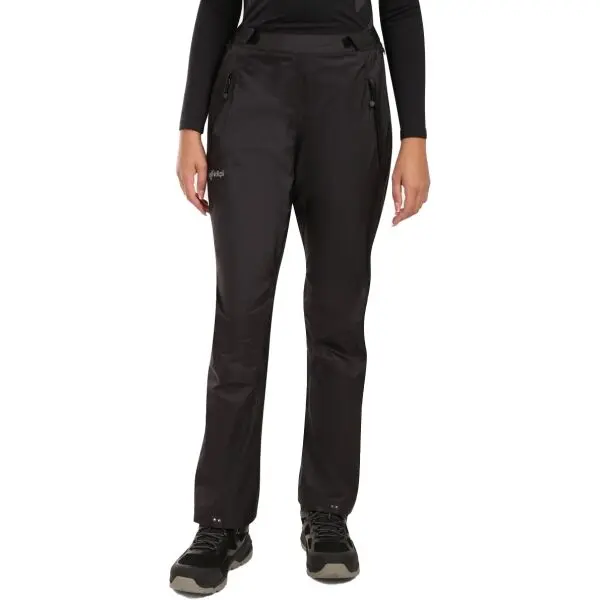 KILPI KILPI ALPIN Дамски непромокаеми hardshell панталони, черно, размер