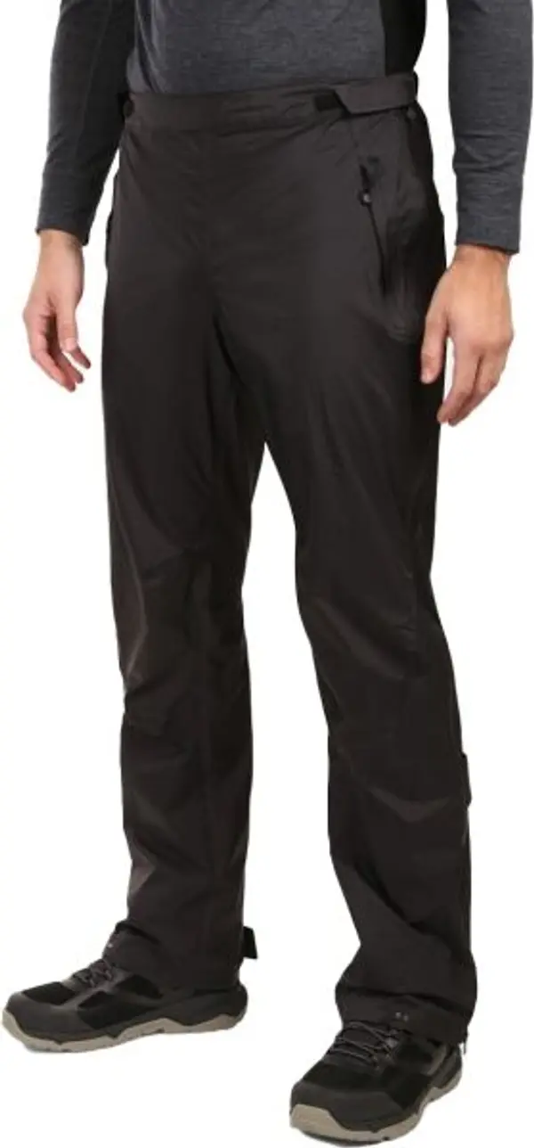 KILPI KILPI ALPIN Мъжки непромокаеми хардшел панталони, черно, размер