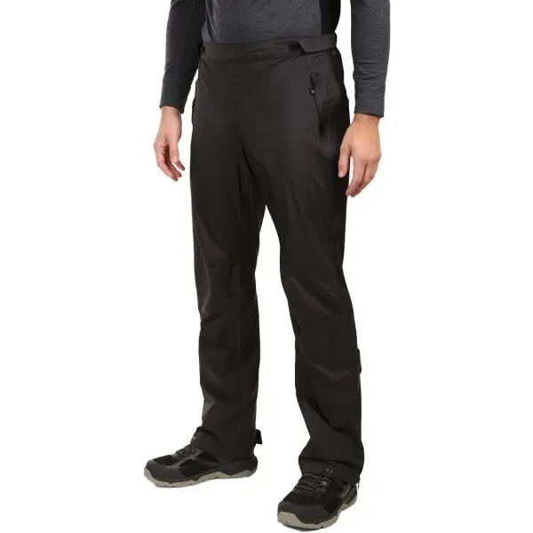 KILPI KILPI ALPIN Мъжки непромокаеми хардшел панталони, черно, размер