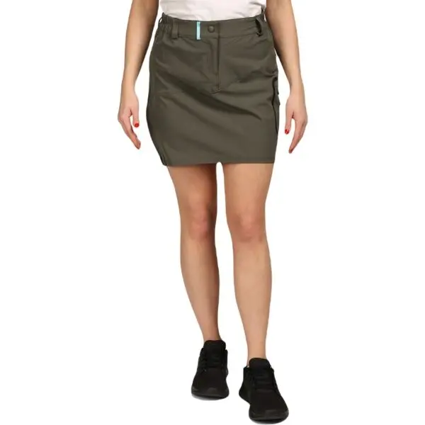 KILPI KILPI ANA Дамска туристическа пола, тъмнозелено, размер