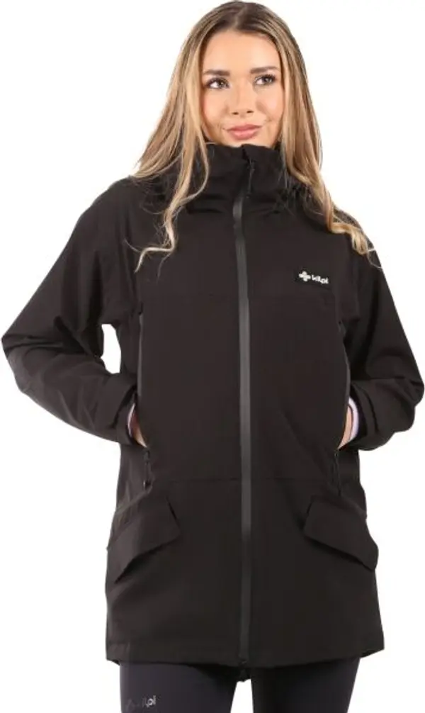 KILPI KILPI AYRA Дамско аутдор палто, черно, размер