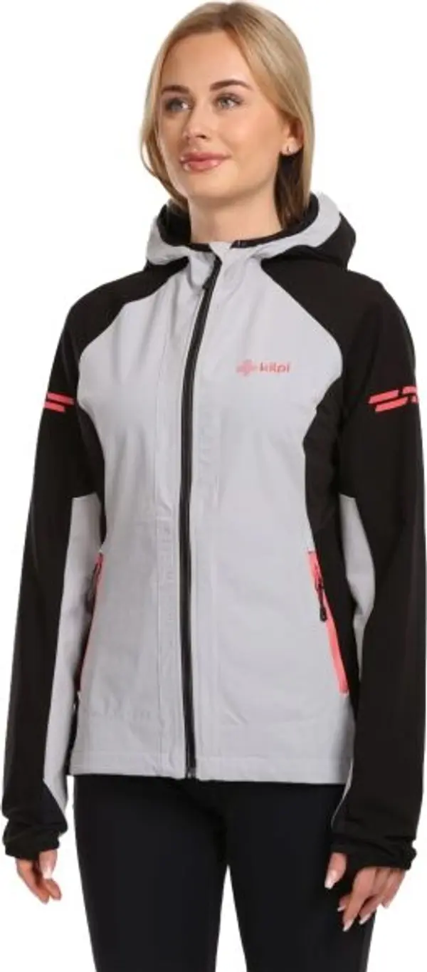 KILPI KILPI BALEO Дамско софтшел бегово яке, сиво, размер