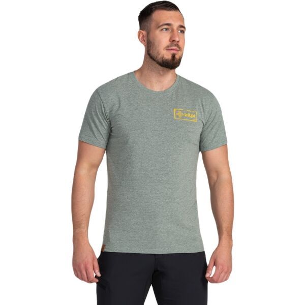 KILPI KILPI BANDE Мъжка памучна тениска, сиво, размер