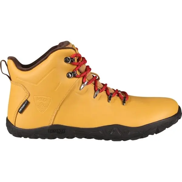 KILPI KILPI BARE LEATHER HIGH U Унисекс високи аутдор barefoot обувки, бежово, размер