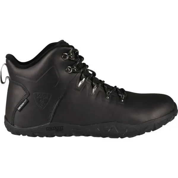 KILPI KILPI BARE LEATHER HIGH U Унисекс високи аутдор barefoot обувки, черно, размер
