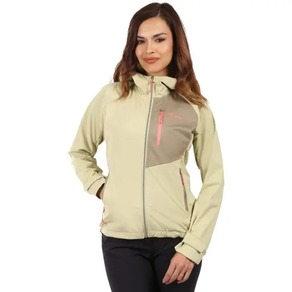 KILPI KILPI BELTRA Дамско яке от софтшел, бежово, размер