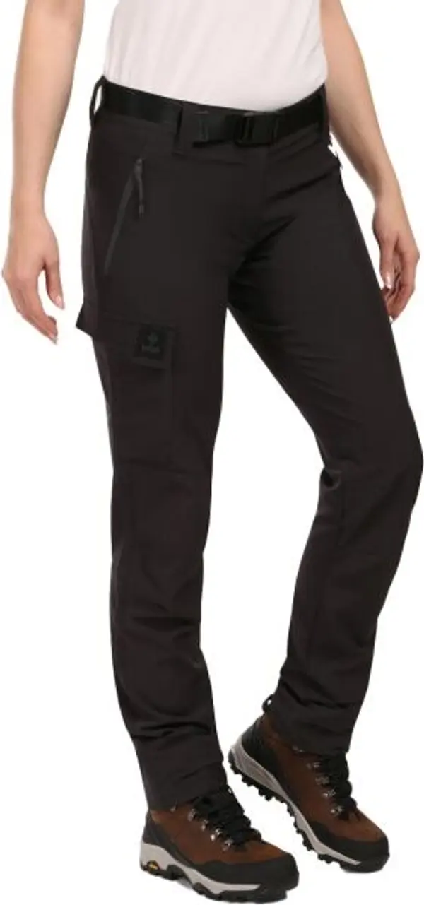 KILPI KILPI BELVELA Дамски аутдор панталони, черно, размер
