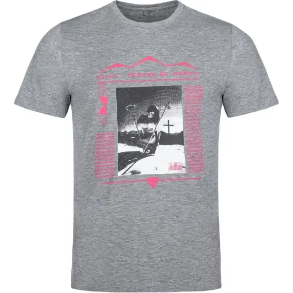 KILPI KILPI BLADE Мъжка тениска, сиво, размер XXXL