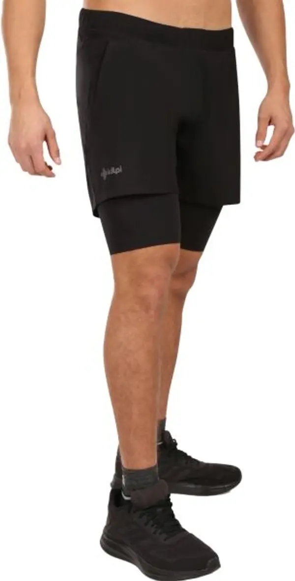 KILPI KILPI BRAGA Мъжки бегови шорти, черно, размер