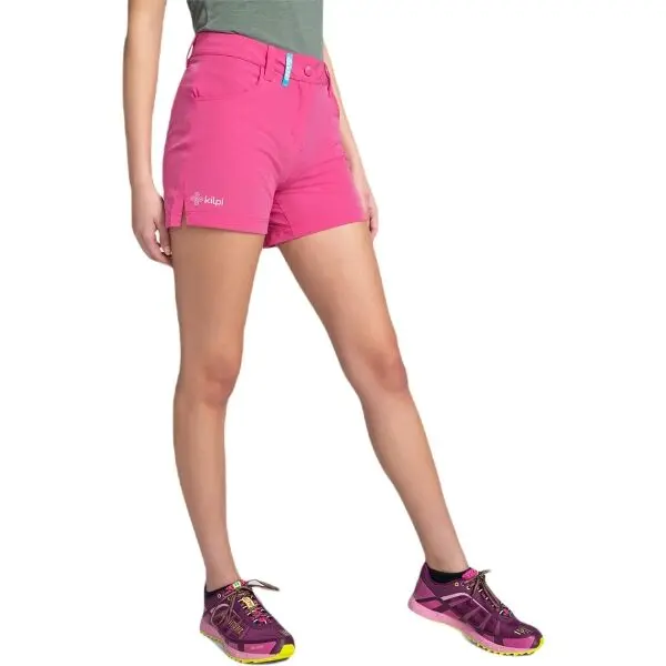 KILPI KILPI BREE Дамски леки панталонки за туризъм, розово, размер