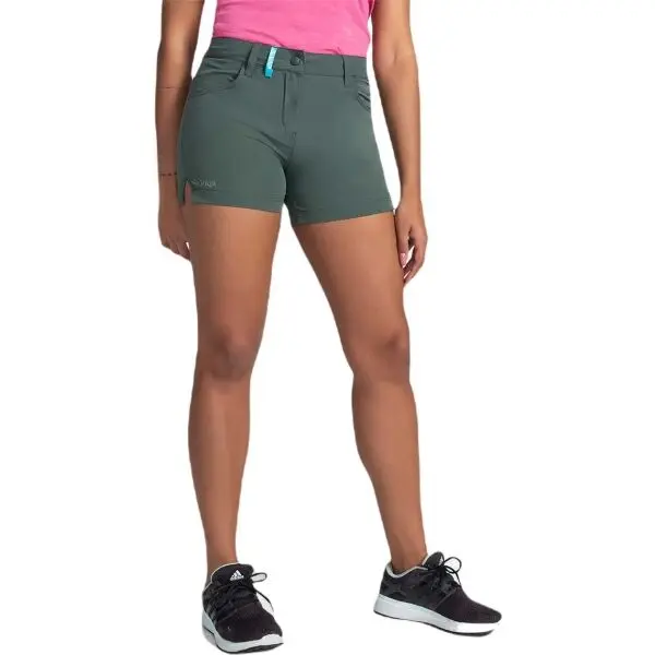 KILPI KILPI BREE Дамски леки панталонки за туризъм, тъмнозелено, размер