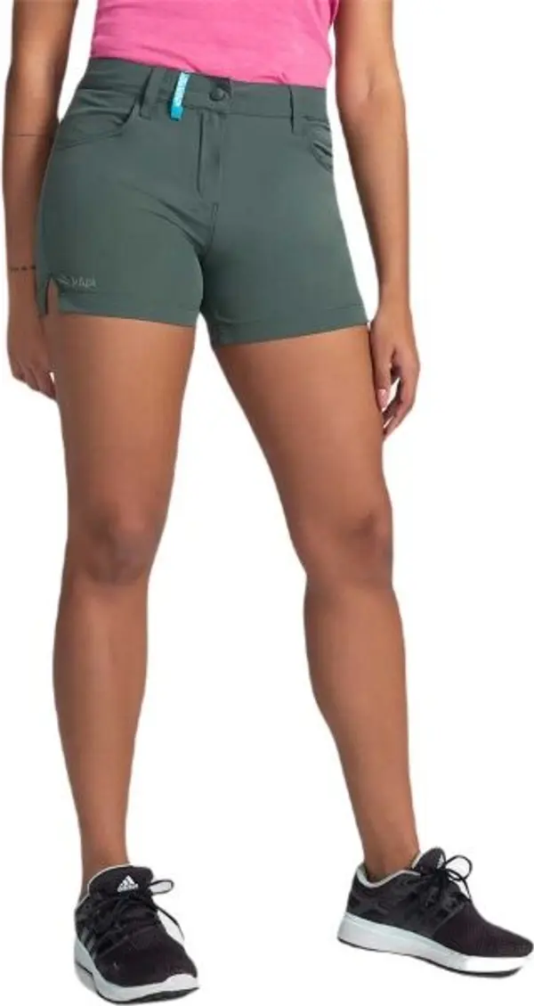 KILPI KILPI BREE Дамски леки панталонки за туризъм, тъмнозелено, размер