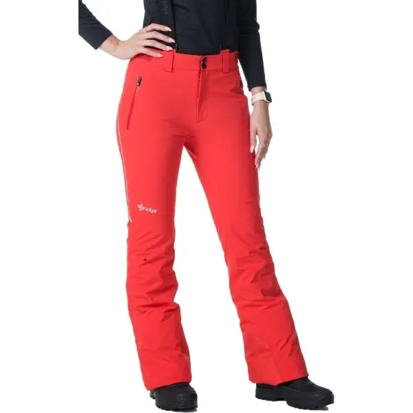 KILPI KILPI DAMPEZZO Дамски ски панталони, червено, размер