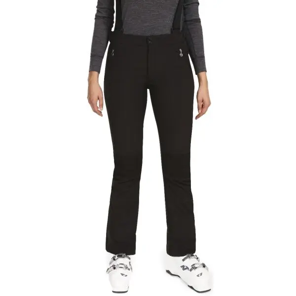 KILPI KILPI DIONE Дамски софтшел ски панталони, черно, размер