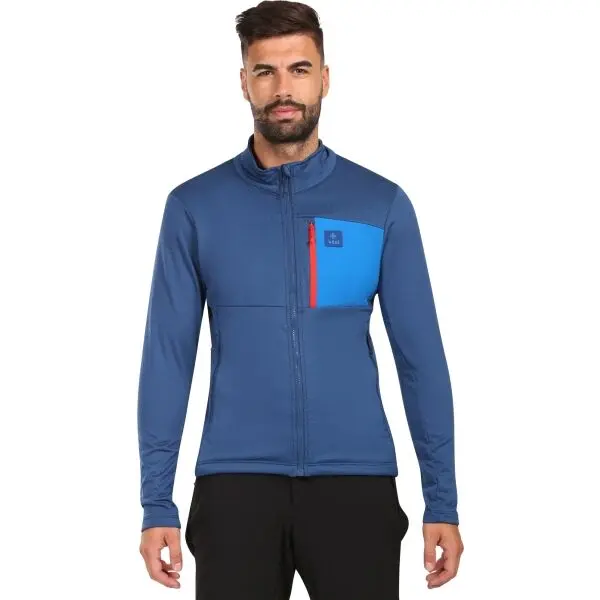 KILPI KILPI ERIN Мъжки флийс суичър, тъмносин, размер