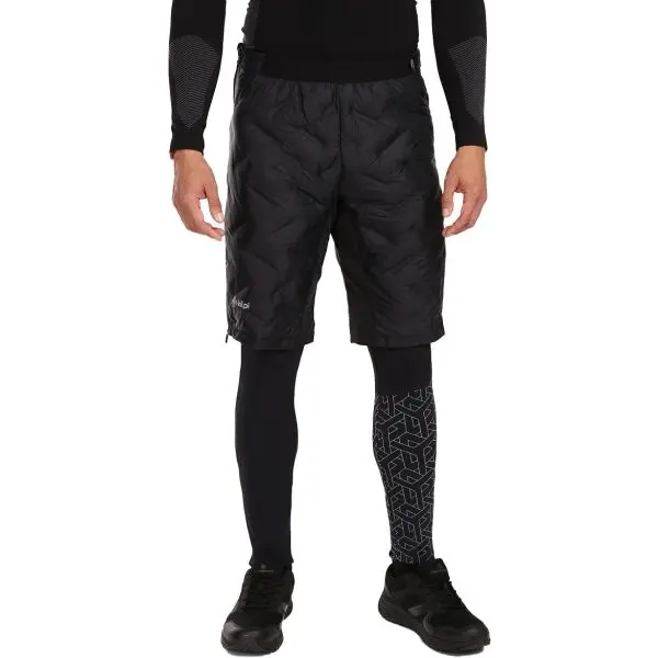 KILPI KILPI FANCY Мъжки топли шорти, черно, размер