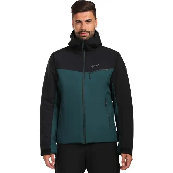 KILPI KILPI FLIP Мъжко ски яке, тъмнозелено, размер