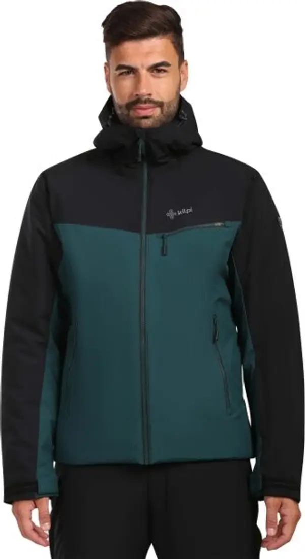 KILPI KILPI FLIP Мъжко ски яке, тъмнозелено, размер