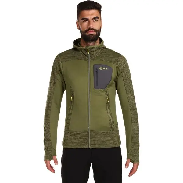 KILPI KILPI FRENI Мъжки суитшърт, тъмнозелено, размер