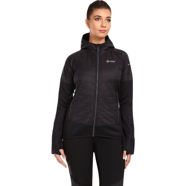 KILPI KILPI GARES Дамско хибридно яке, черно, размер