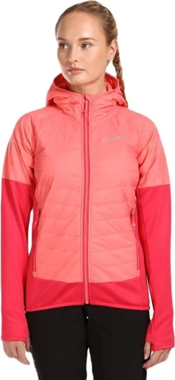 KILPI KILPI GARES Дамско хибридно яке, розово, размер